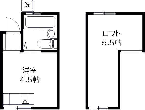 日の出ハイツ 間取り