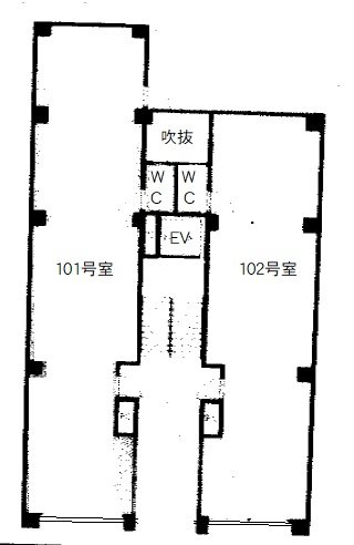 中野新橋ペガサスビル 間取り