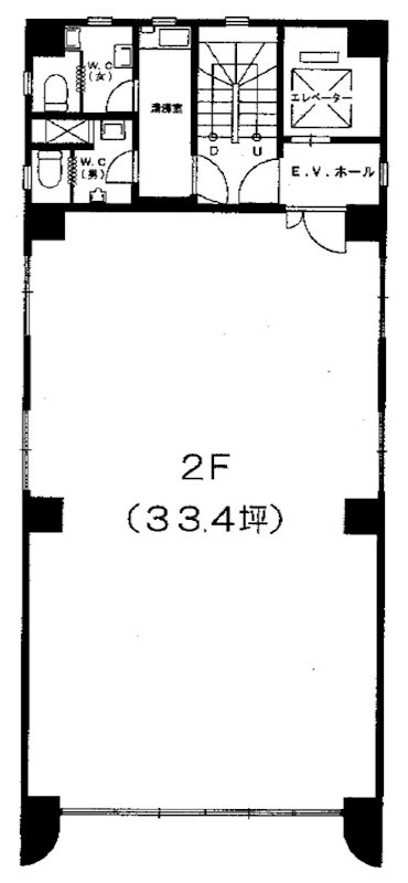 興亜第二ビル 間取り