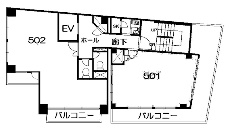 新宿東洋ビル 間取り