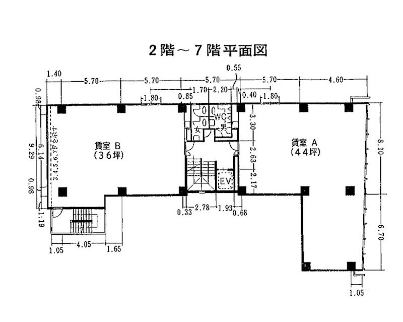 銀座松楠ビル(ギンザショウナンビル)  間取り