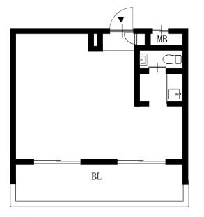 第５スカイビル  間取り