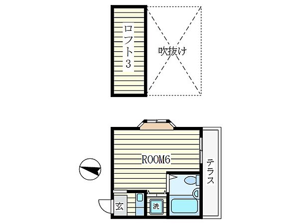 ライフピア笹塚Ⅰ 間取り