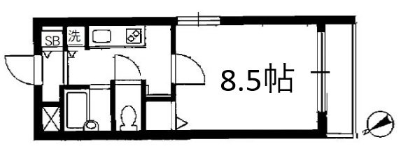 ボヌール等々力 間取り