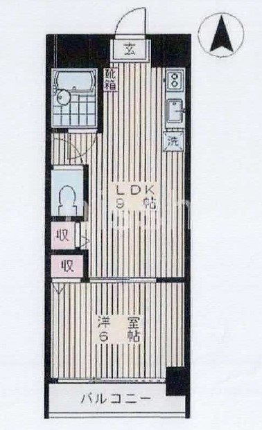 西台ペガサスビル 間取り