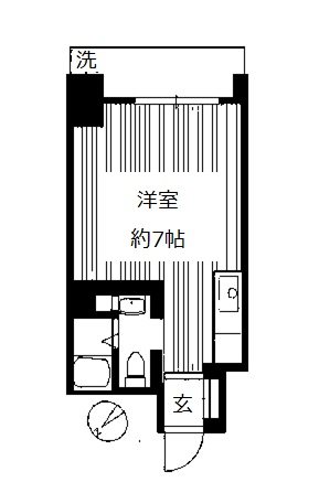 サンライズ入谷  間取り