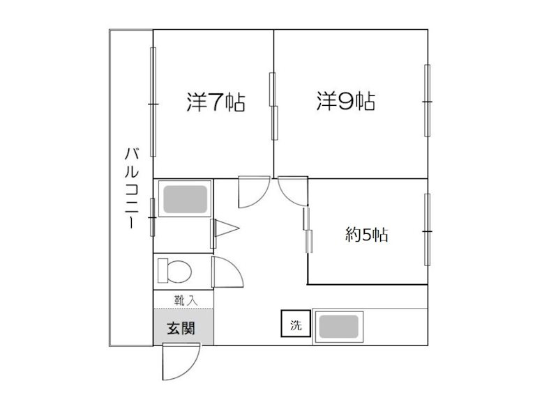 エビヤビル  間取り