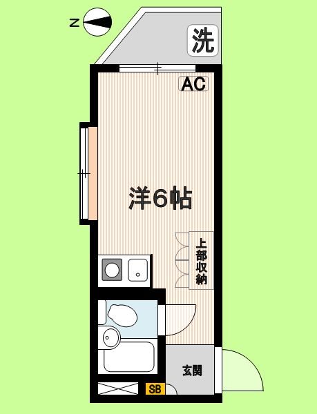 メゾンブロア 101号室 間取り