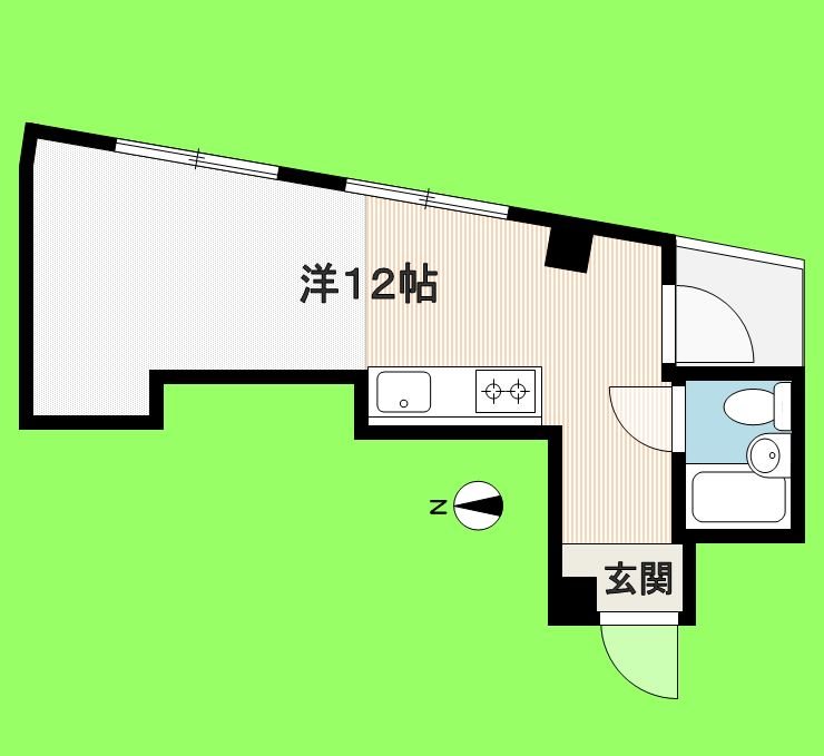 万年安全第3ビル 間取り