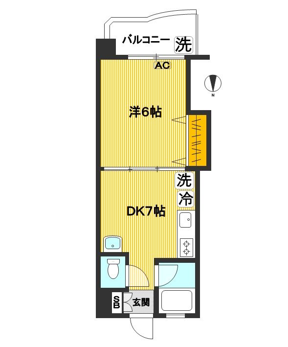 アルハイム中野 間取り