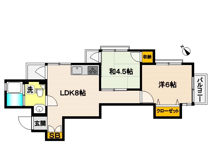 ヴィラ和田 間取り