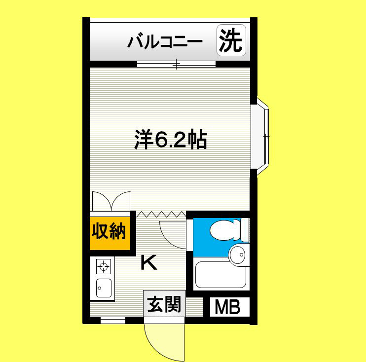 メゾン・ド・フルール 間取り図