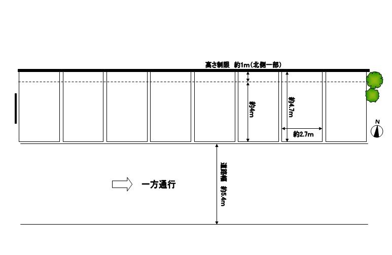 日新マンション駐車場 間取り