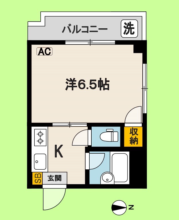 エンゼル宮本 間取り図