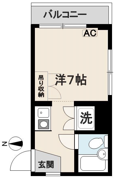 メゾンブロア 間取り図
