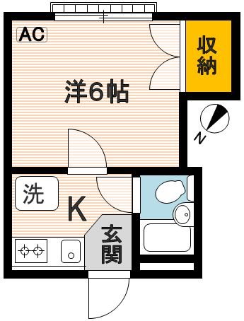 メゾンスズキ 間取り図