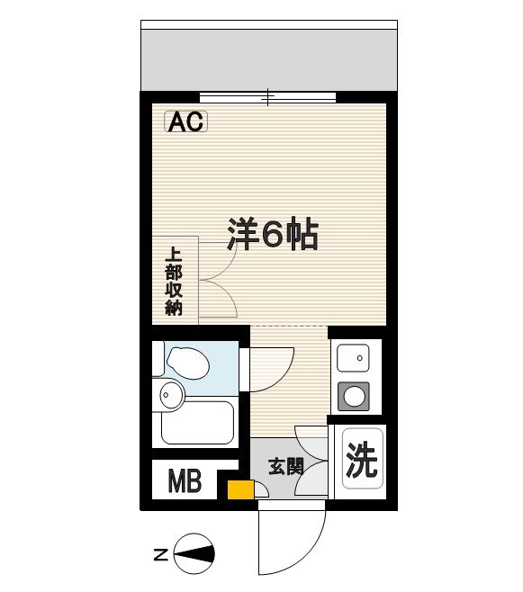 メゾンブロア 102号室 間取り