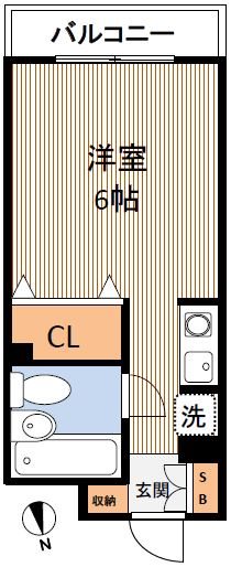 エスタ梅ヶ丘 間取り図