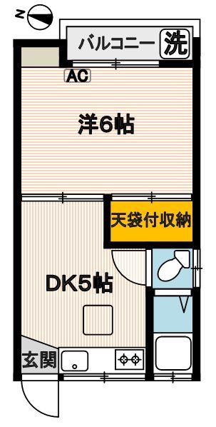 サンハイツ江古田 間取り図