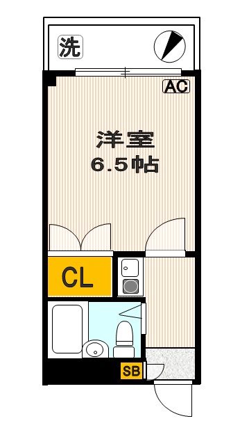 シティーコート幡ヶ谷 間取り図