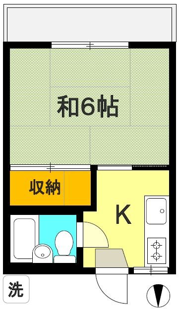 トーシンコーポ 202号室 間取り