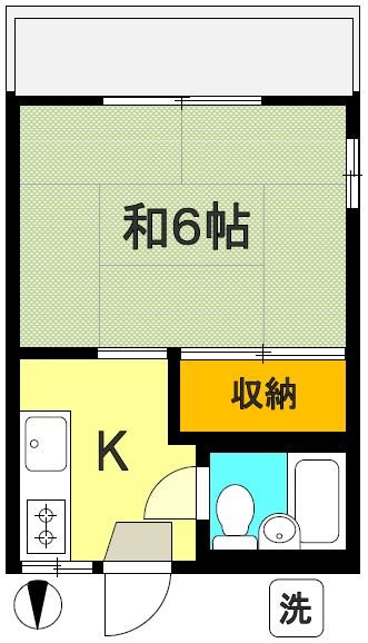 トーシンコーポ 間取り図