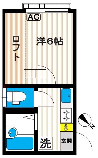 sta.house 103号室 間取り