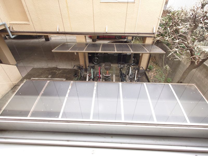 レジ東郷 ベランダ