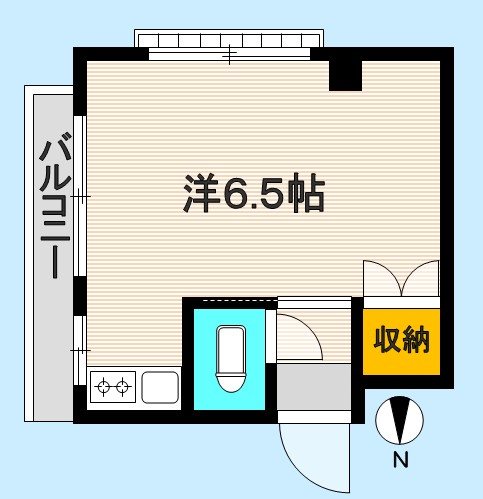 コーポ神宮B 301号室 間取り