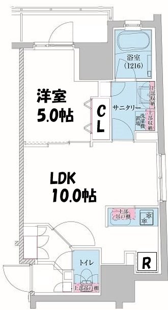 レジディア荻窪Ⅲ 305号室 間取り