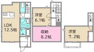 (仮称）Terrace　kamikitazawa 102号室 間取り