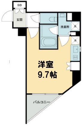 ライオンズフォーシア中野 304号室 間取り