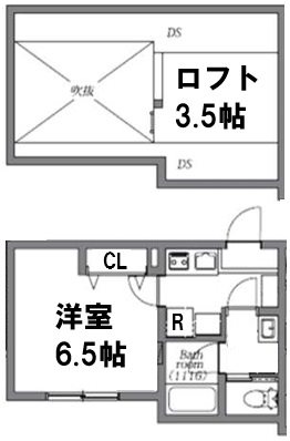 TWEED東中野 201号室 間取り