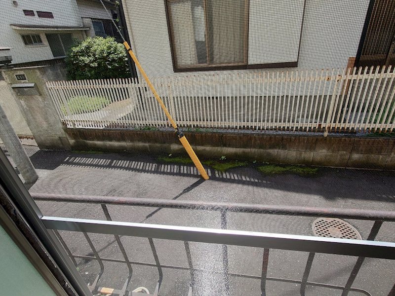 平友荘 ベランダ