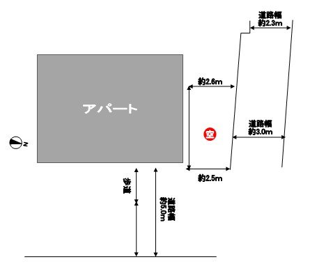 ハイム弥生駐車場 1号室 間取り