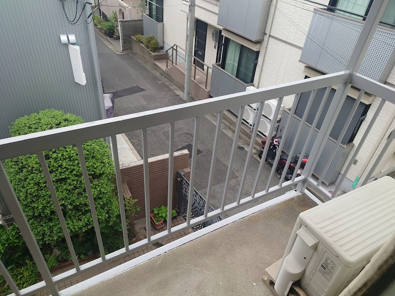 山田荘 ベランダ