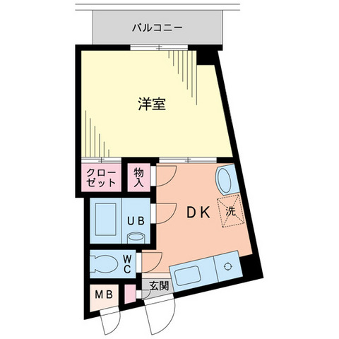安斉ビル 303号室 間取り