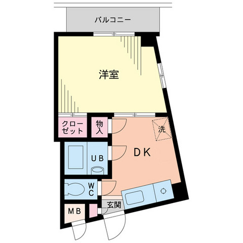 安斉ビル 403号室 間取り