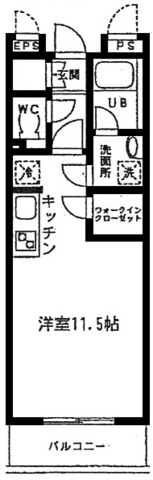 レ・ボヌール梶ヶ谷 103号室 間取り