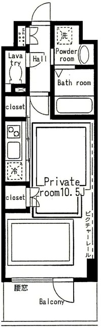 ラメールマエジマ 403号室 間取り