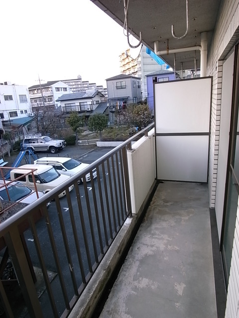 ホワイトメゾンやまびこ ベランダ
