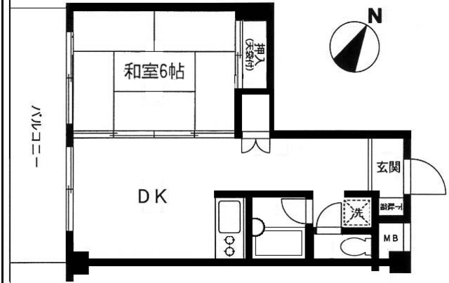 アイリス・ガーデンⅡ 101号室 間取り