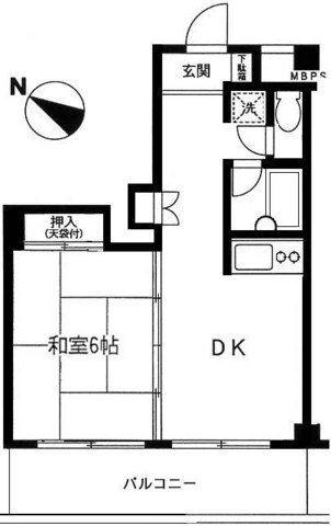 アイリス・ガーデンⅡ 302号室 間取り