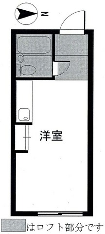 ヴィラ多摩川 104号室 間取り