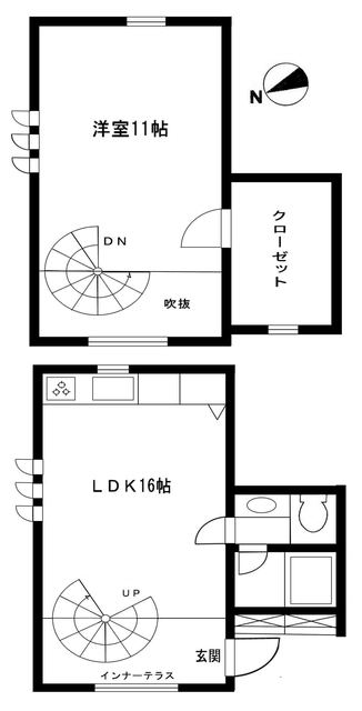 エスパッソブリーリョ 103号室 間取り