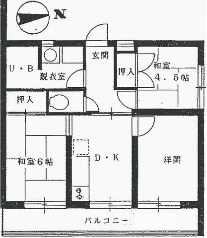 グランデメゾン大石 108号室 間取り