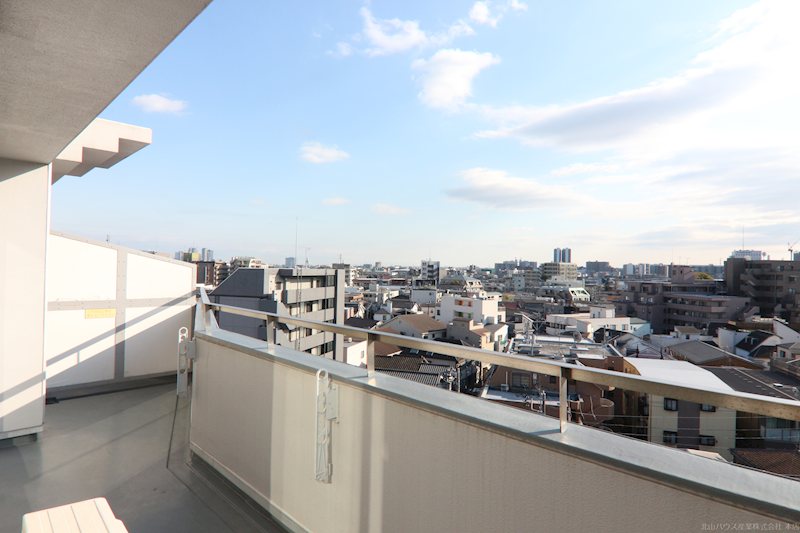 モビリティ多摩川 ベランダ