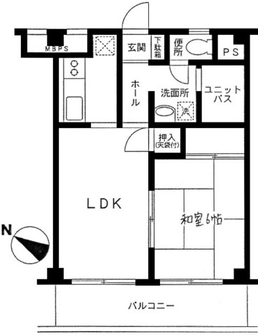 アイリス・ガーデンⅡ 303号室 間取り