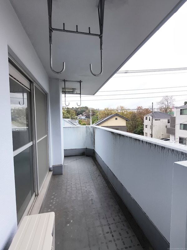 ソレイユ東 ベランダ