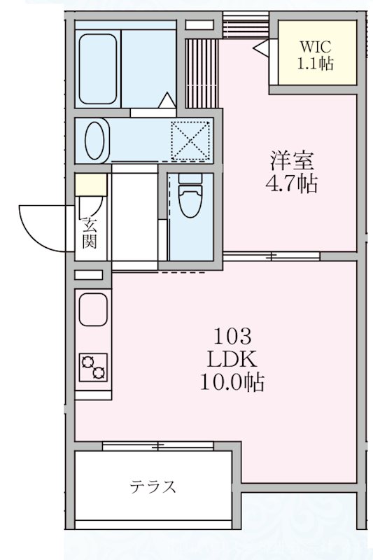 Seres Promenade（セレスプロムナード） 306号室 間取り